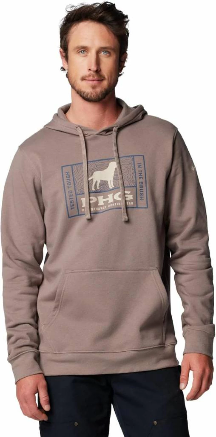 Columbia Men's PHG Tough Line Hoodie - Durable Outdoor Pullover with Hood for Hiking & Camping