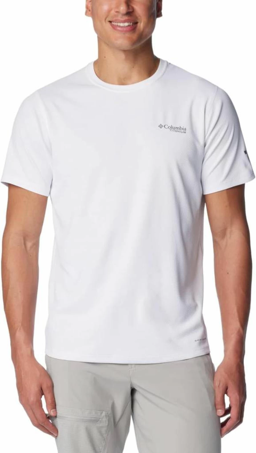 Columbia Men's Summit Valley Short Sleeve Crew Neck T-Shirt - Lightweight Quick-Dry Hiking & Outdoor Top