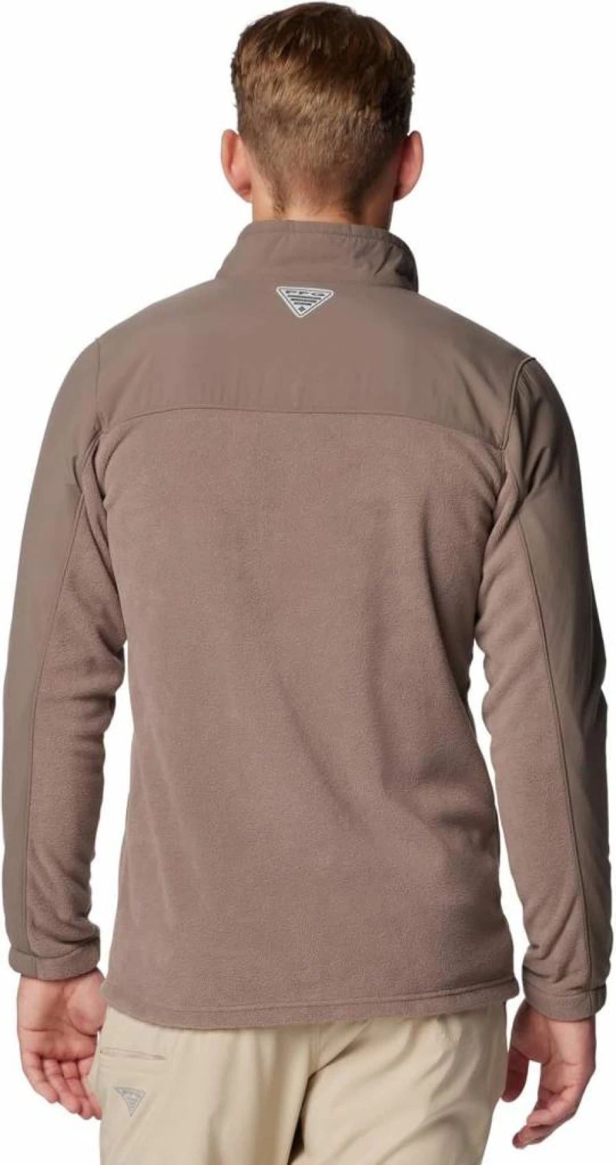 Columbia Men's PFG Uncharted Fleece Full Zip Jacket - Water-Resistant Outdoor Hiking Pullover
