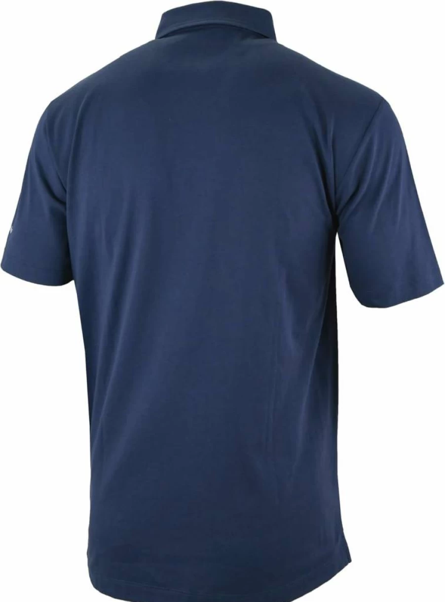 Columbia Men's Walton Point Golf Polo Shirt – Moisture-Wicking & UV Protection Performance Top