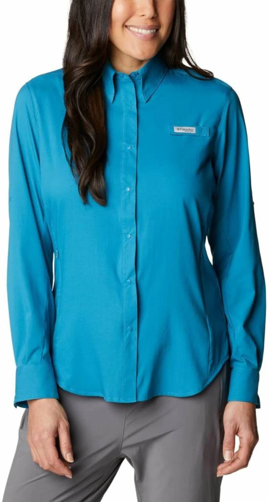Columbia Women's PFG Tamiami II Long Sleeve Fishing Shirt - UPF Sun Protection, Quick-Dry, Lightweight Travel & Outdoor Performance Top