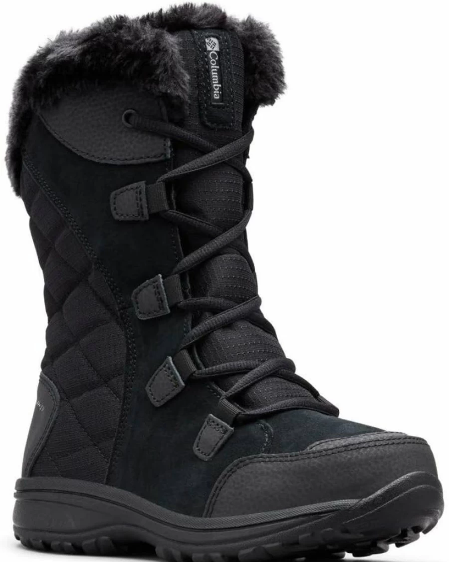 Columbia Women's Ice Maiden II Waterproof Snow Boots for Winter - Insulated Cold Weather Hiking Shoes