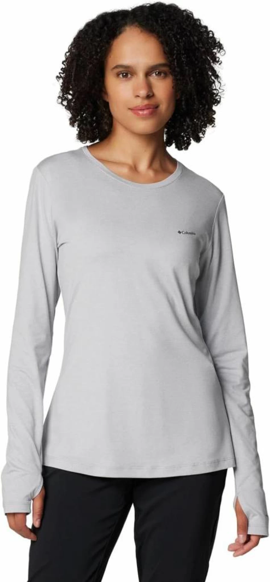 Columbia Women's Sloan Ridge Long Sleeve Hiking Shirt - Moisture-Wicking & UV Protection Top for Outdoor Adventures