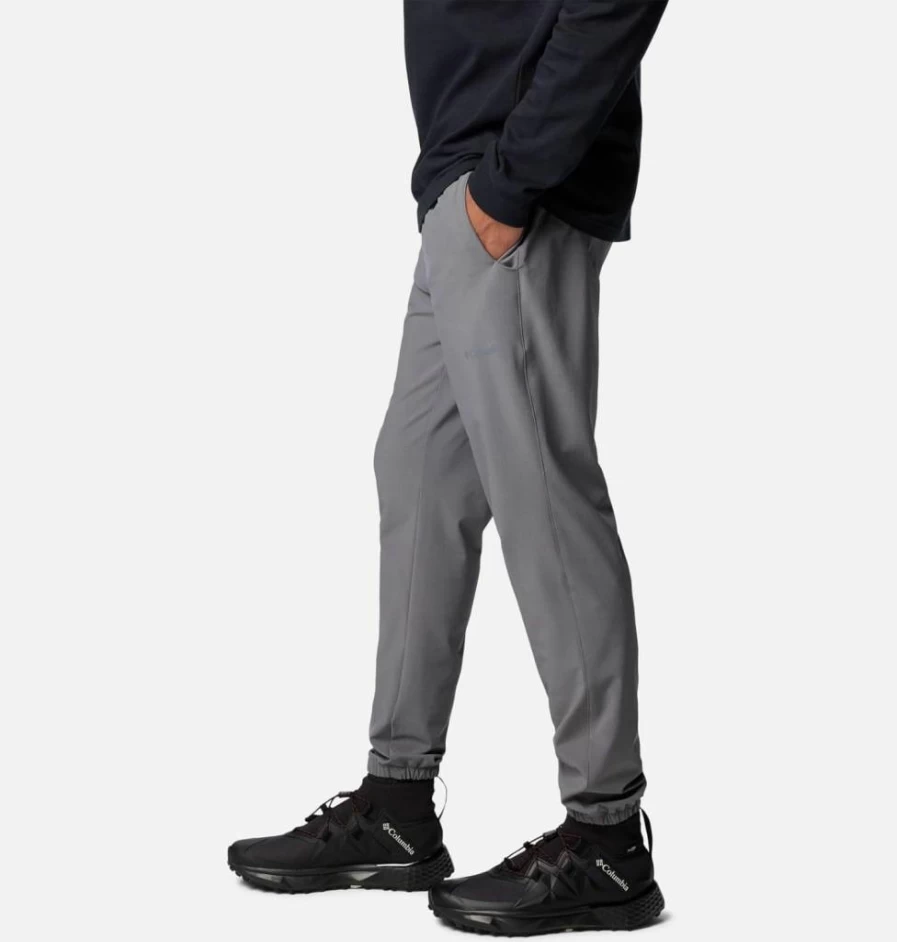 Columbia Men's Hike Jogger II Pants - Lightweight Water-Resistant Hiking Joggers for Outdoor Activities