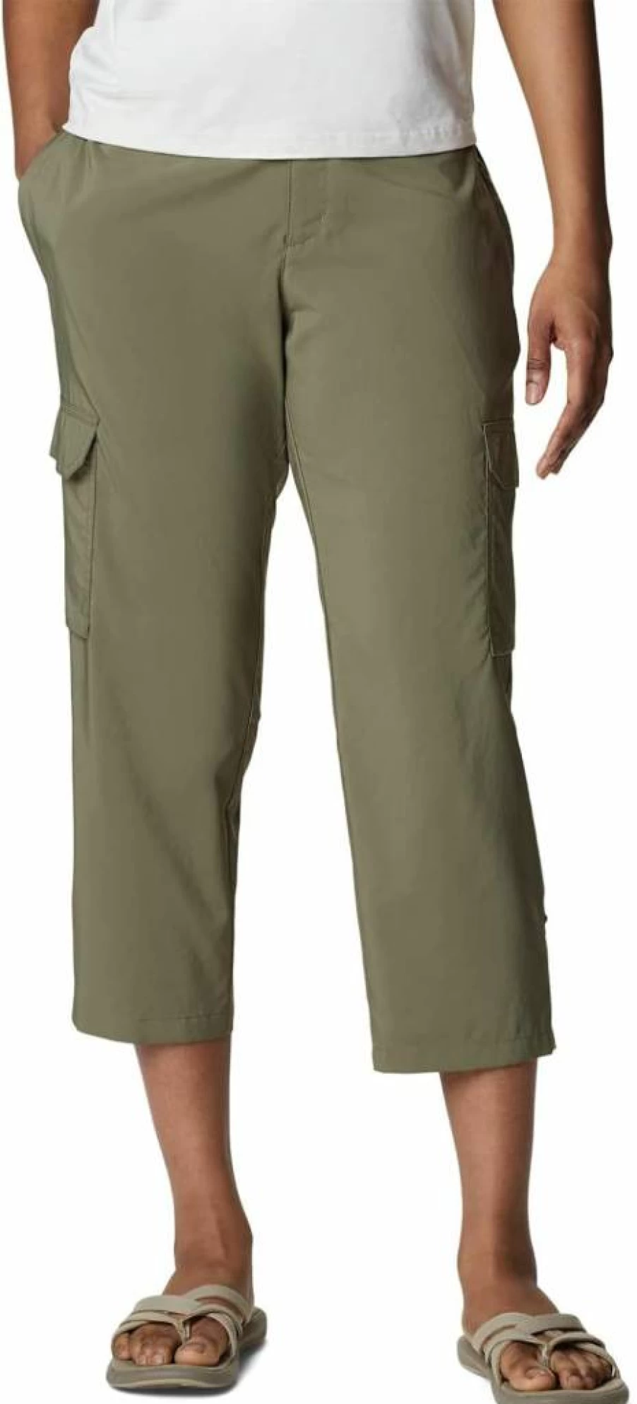 Columbia Women's Silver Ridge Utility Capri - Lightweight Quick-Dry Hiking Pants with UPF Sun Protection