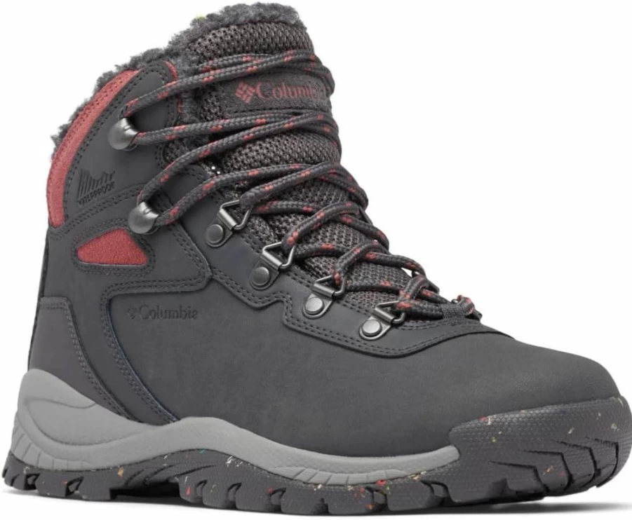 Columbia Women's Newton Ridge Plus Waterproof Hiking Boots Omni-Heat II Winter Traction Outdoor Shoes