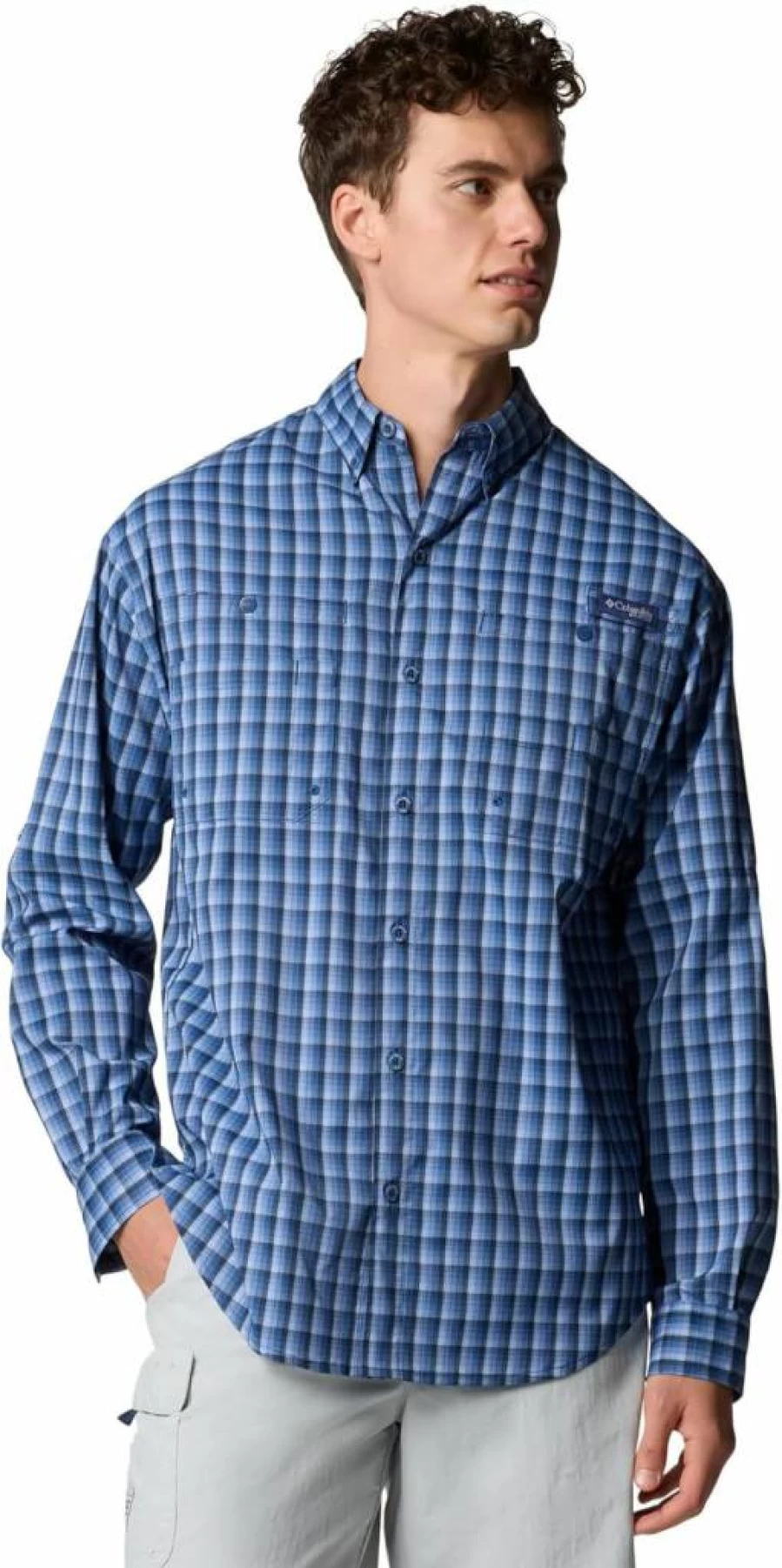 Columbia Men's Tamiami II Long Sleeve Shirt - Lightweight Quick-Dry Hiking & Outdoor Performance Shirt