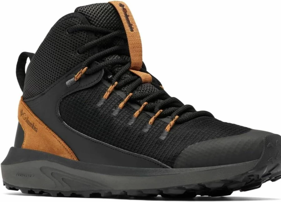 Columbia Men's Trailstorm Mid Waterproof Hiking Boots - Lightweight Outdoor Trekking Shoes for Men