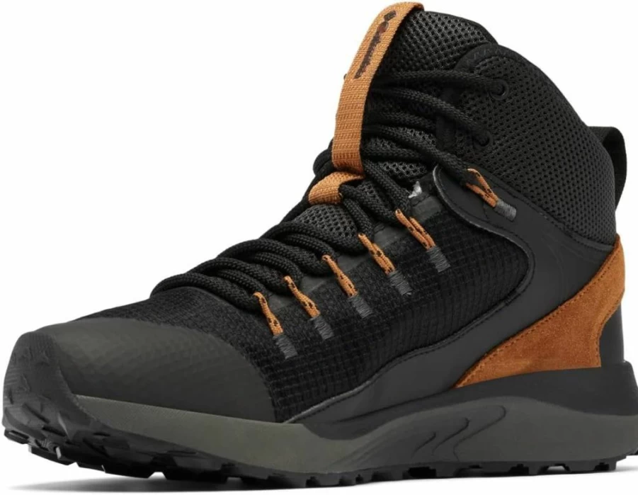 Columbia Men's Trailstorm Mid Waterproof Hiking Boots - Lightweight Outdoor Trekking Shoes for Men