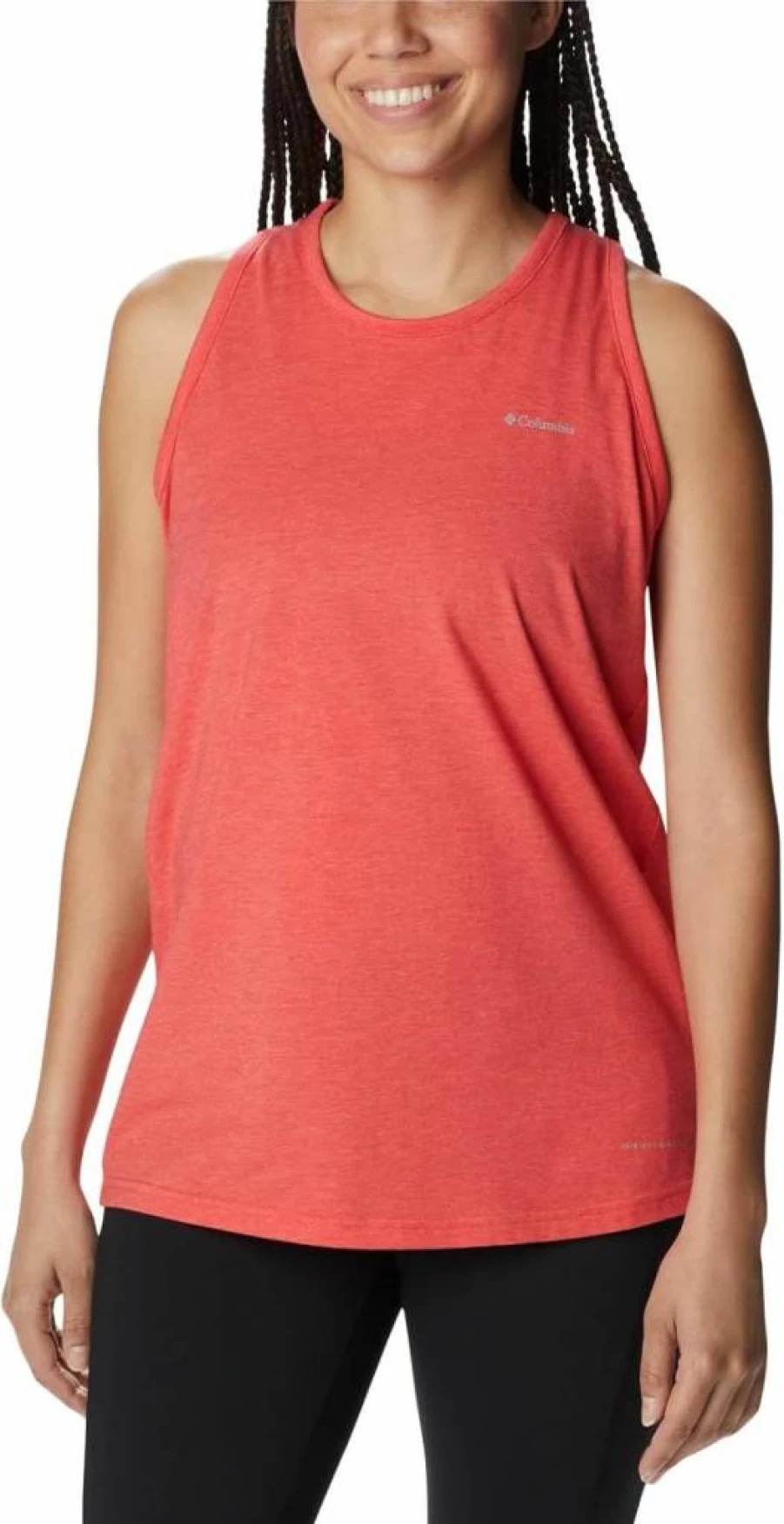 Columbia Women's Sun Trek Racerback Tank Top - Lightweight Quick-Dry Activewear