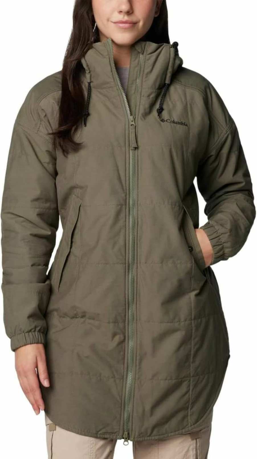 Columbia Women's Chatfield Hill II Water-Resistant Novelty Jacket – Lightweight Outdoor Hiking Coat