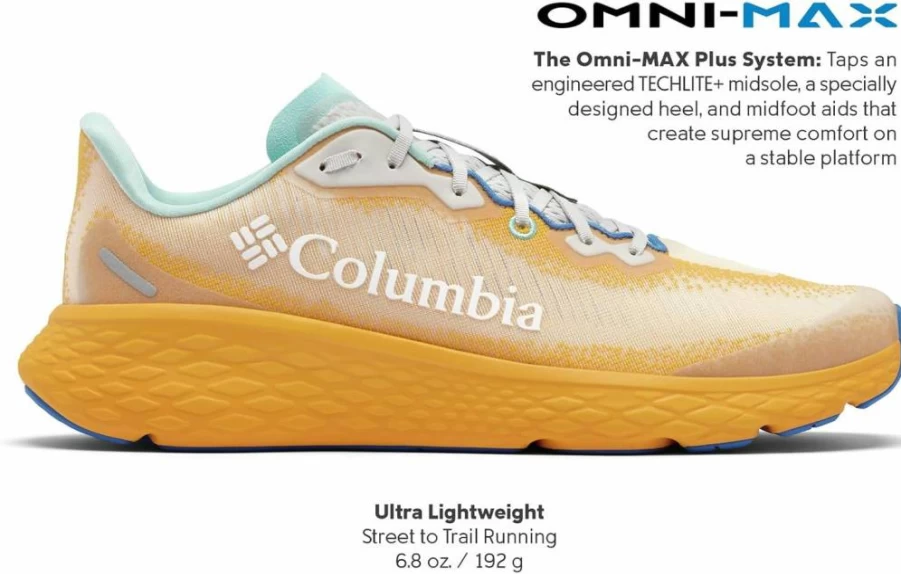 Columbia Men's Konos Featherweight Running Shoes - Lightweight Trail Runners for Men with Cushioned Support