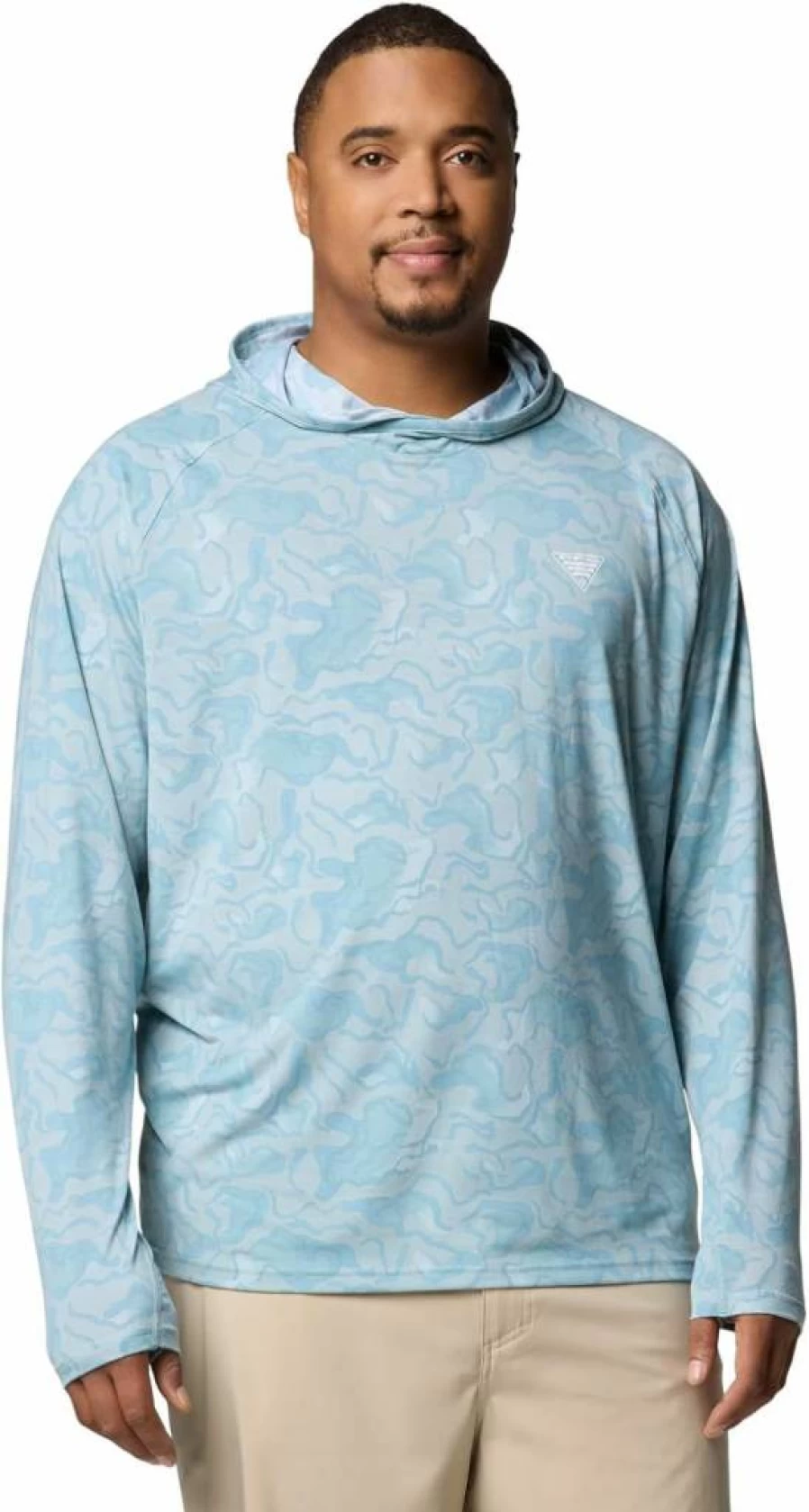 Columbia Men's PFG Uncharted Fishing Hoodie - Water-Resistant Sun Protection Outdoor Jacket