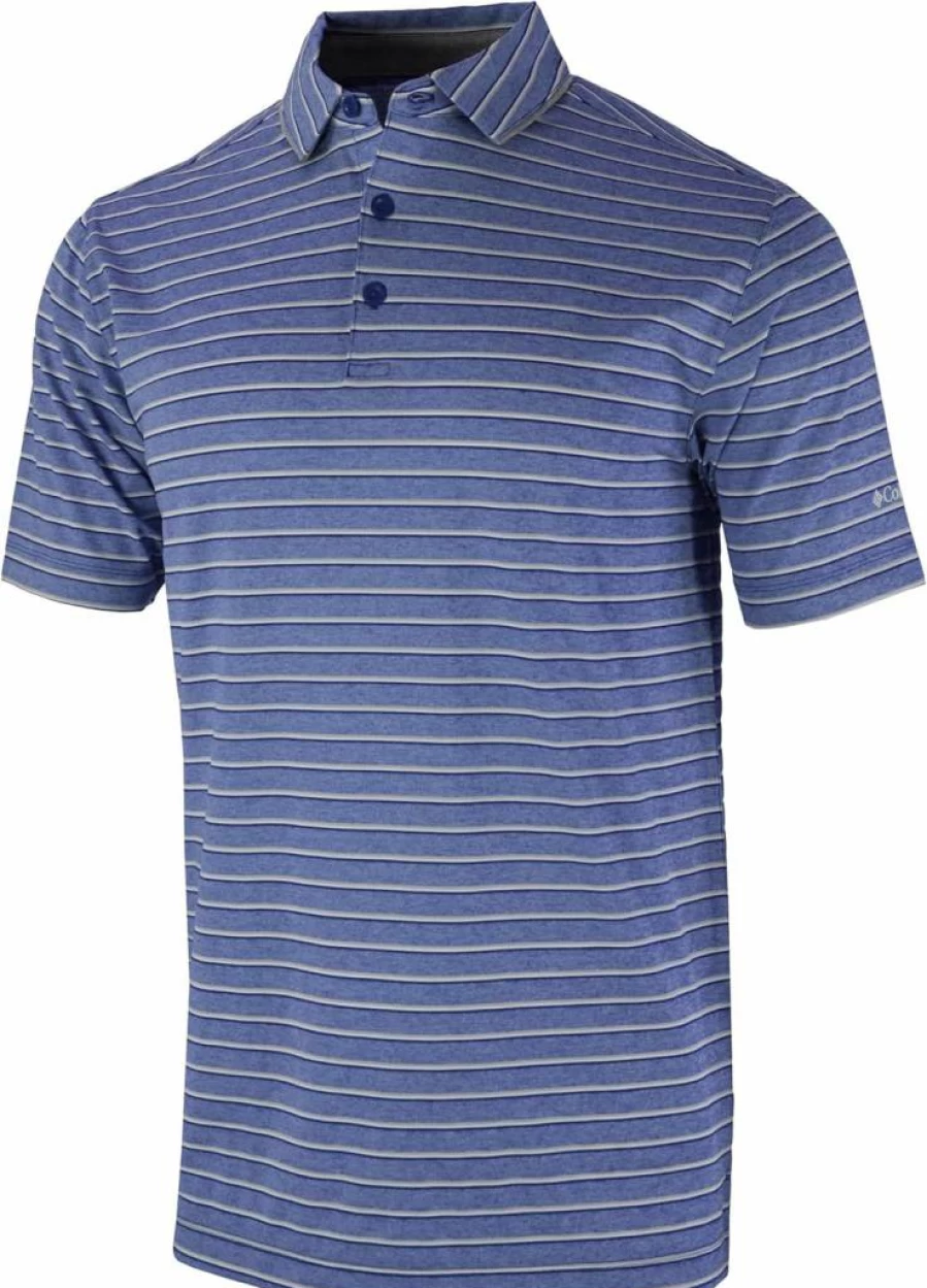 Columbia Men's Omni-Wick Golf Polo Shirt – Moisture-Wicking Post-Round Performance Tee
