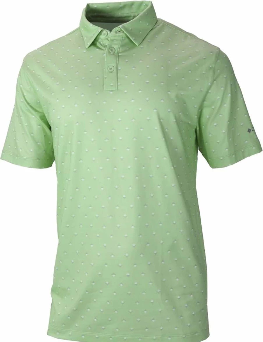 Columbia Men's Club Champ Golf Polo Shirt – Moisture-Wicking & UV Protection