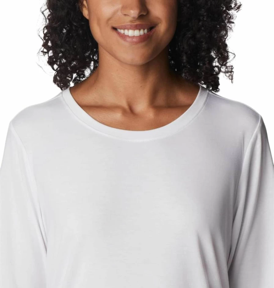Columbia Women's Anytime Short Sleeve Knit T-Shirt - Lightweight Casual Comfort Top