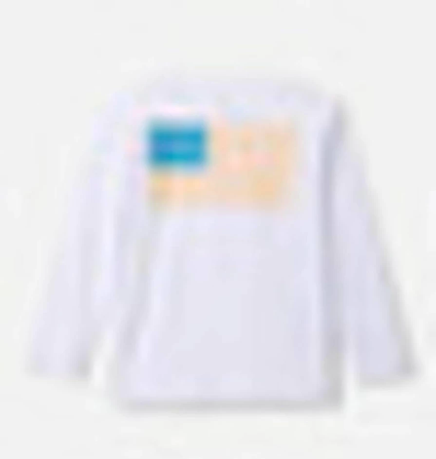 Columbia Boys' Youth Terminal Tackle PFG Long Sleeve Fishing Shirt with Flag Design