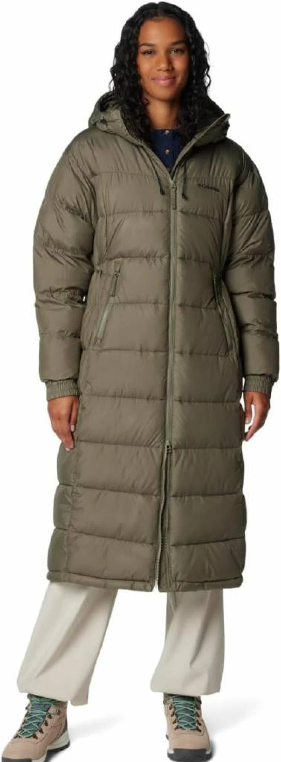 Columbia Women's Pike Lake II Waterproof Long Jacket – Outdoor Winter Coat for Hiking & Skiing