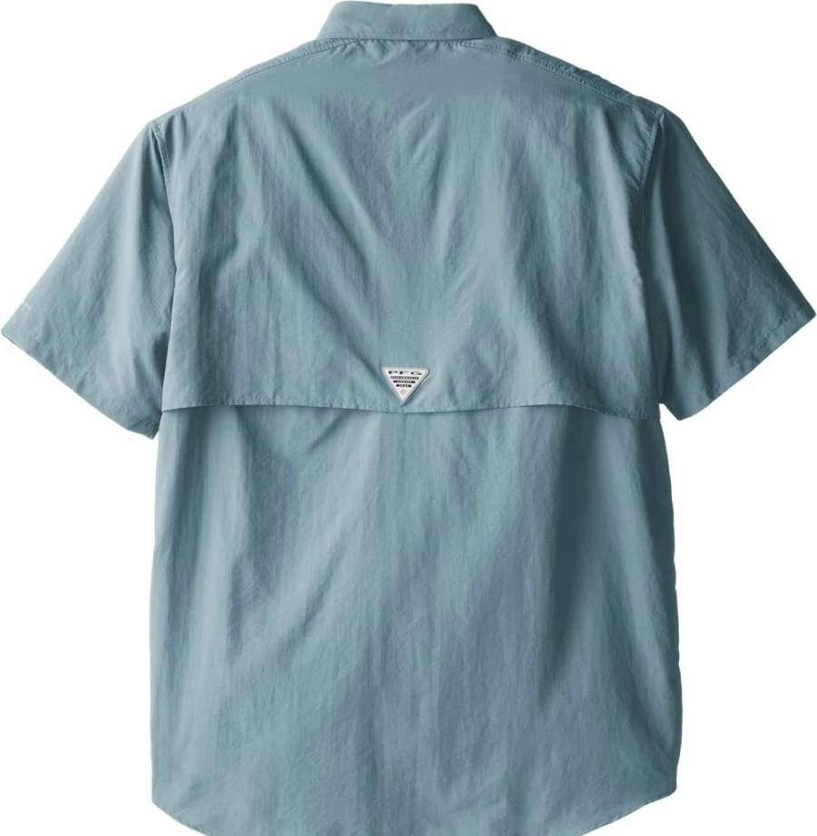 Columbia Men's Bahama II Short Sleeve Shirt - Lightweight Quick-Dry Travel Button-Up