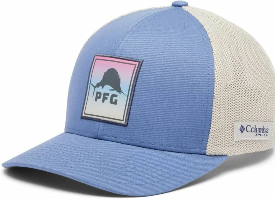 Columbia PFG Mesh Ball Cap - Lightweight Fishing Hat with Adjustable Strap for Sun Protection
