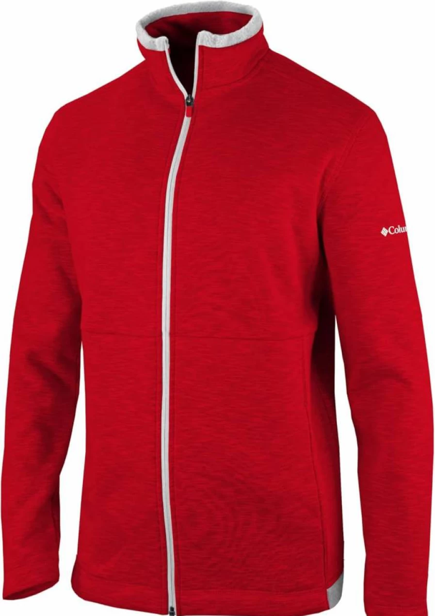 Columbia Men's On The Edge Golf Jacket – Lightweight Water-Resistant Windbreaker for Outdoor Sports