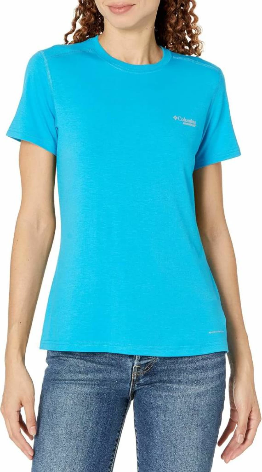Columbia Women's Endless Trail Tech T-Shirt - Moisture-Wicking Running Tee for Outdoor Activities