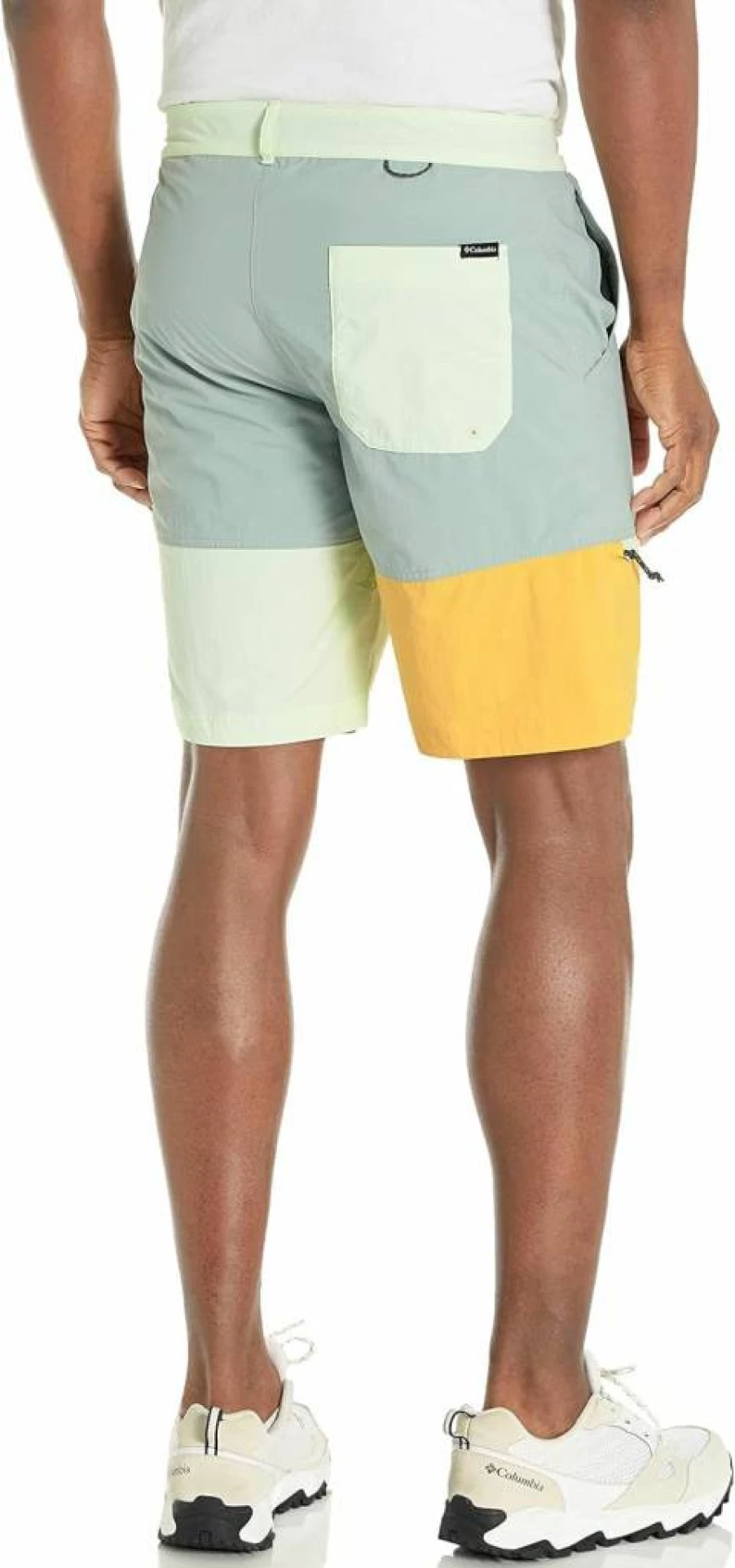Columbia Men's SummerDry Moisture-Wicking Belted Shorts with UPF Sun Protection - Lightweight Quick-Dry Hiking & Outdoor Shorts