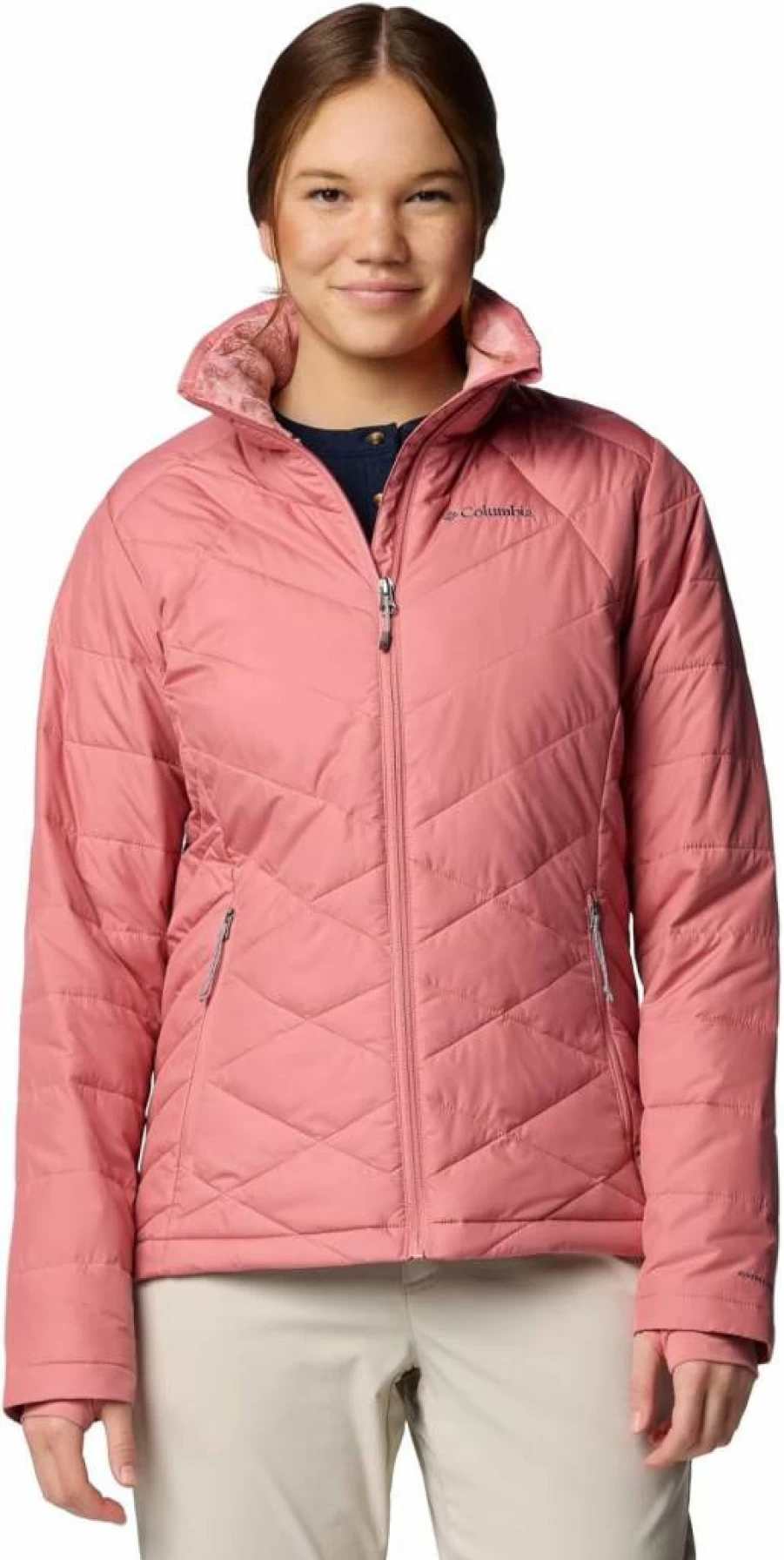 Columbia Women's Heavenly Jacket - Lightweight Waterproof Hooded Outdoor Jacket