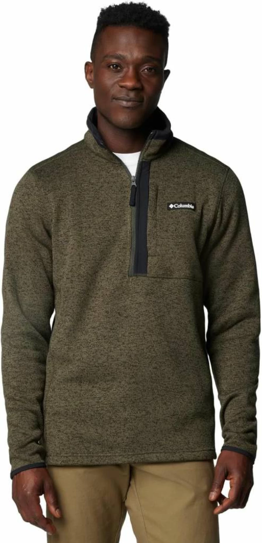 Columbia Men's Half-Zip Sweater for All-Weather Comfort