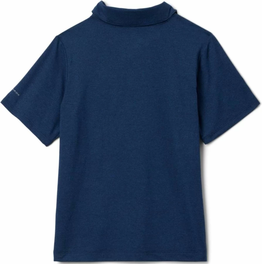 Columbia Boys' Tech Trail Quick-Dry Performance Polo Shirt – Moisture-Wicking & UV Protection