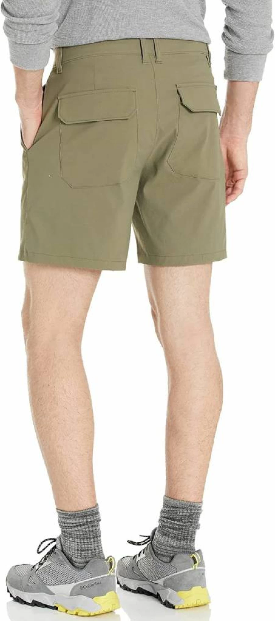 Columbia Men's CanyonGate Utility Shorts - Durable Hiking & Outdoor Adventure Shorts