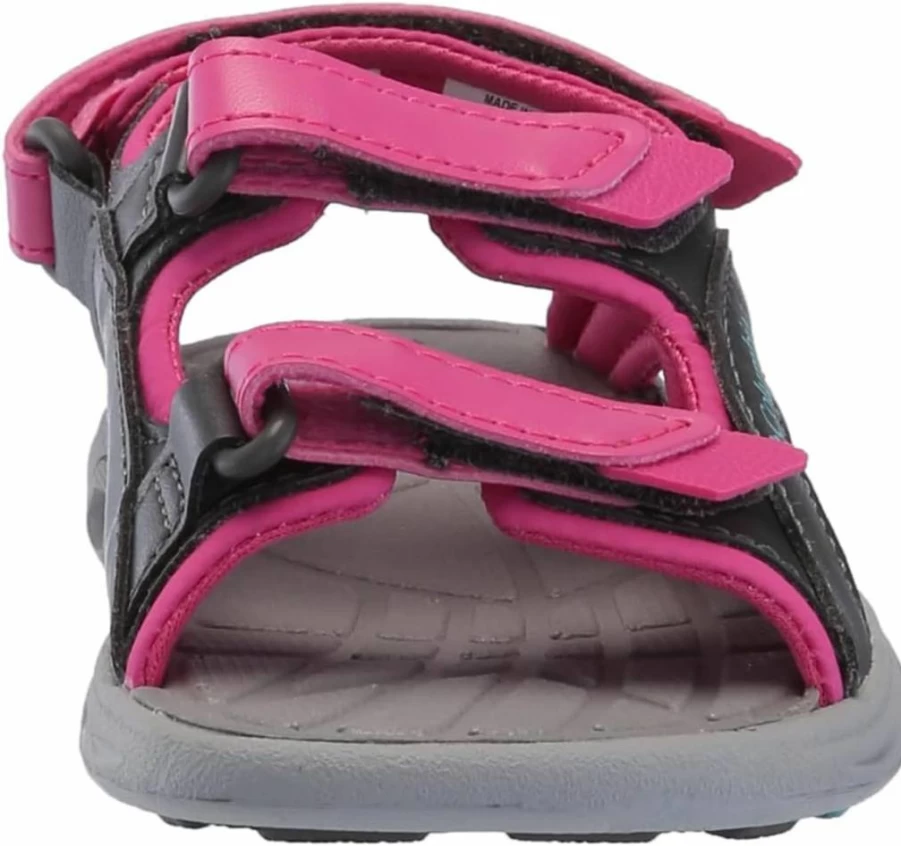 Columbia Kids' Techsun 3-Strap Sport Sandals - Breathable Outdoor Adventure Footwear for Boys & Girls