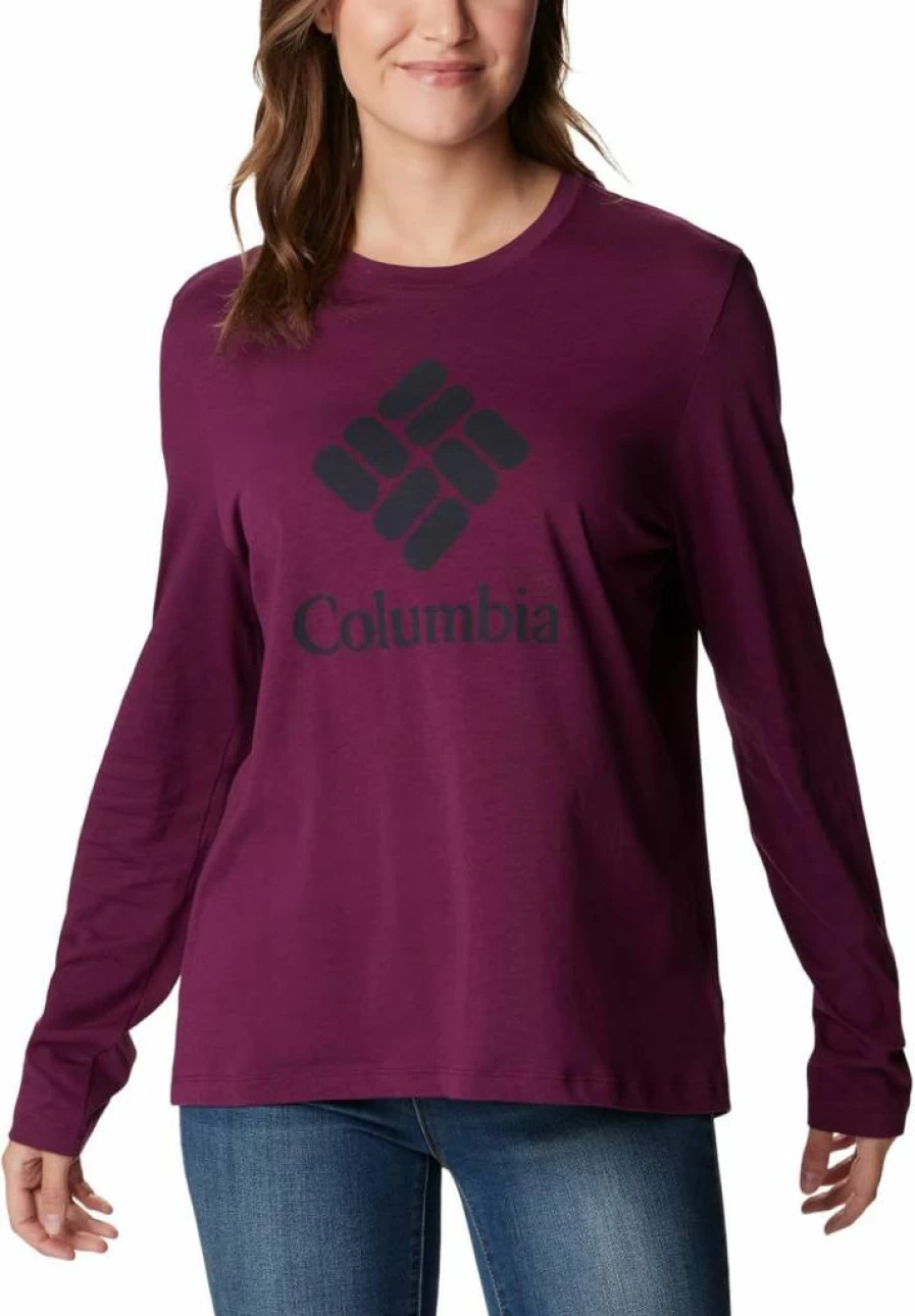 Columbia Women's Trek Relaxed Long Sleeve T-Shirt - Lightweight Hiking & Outdoor Performance Top