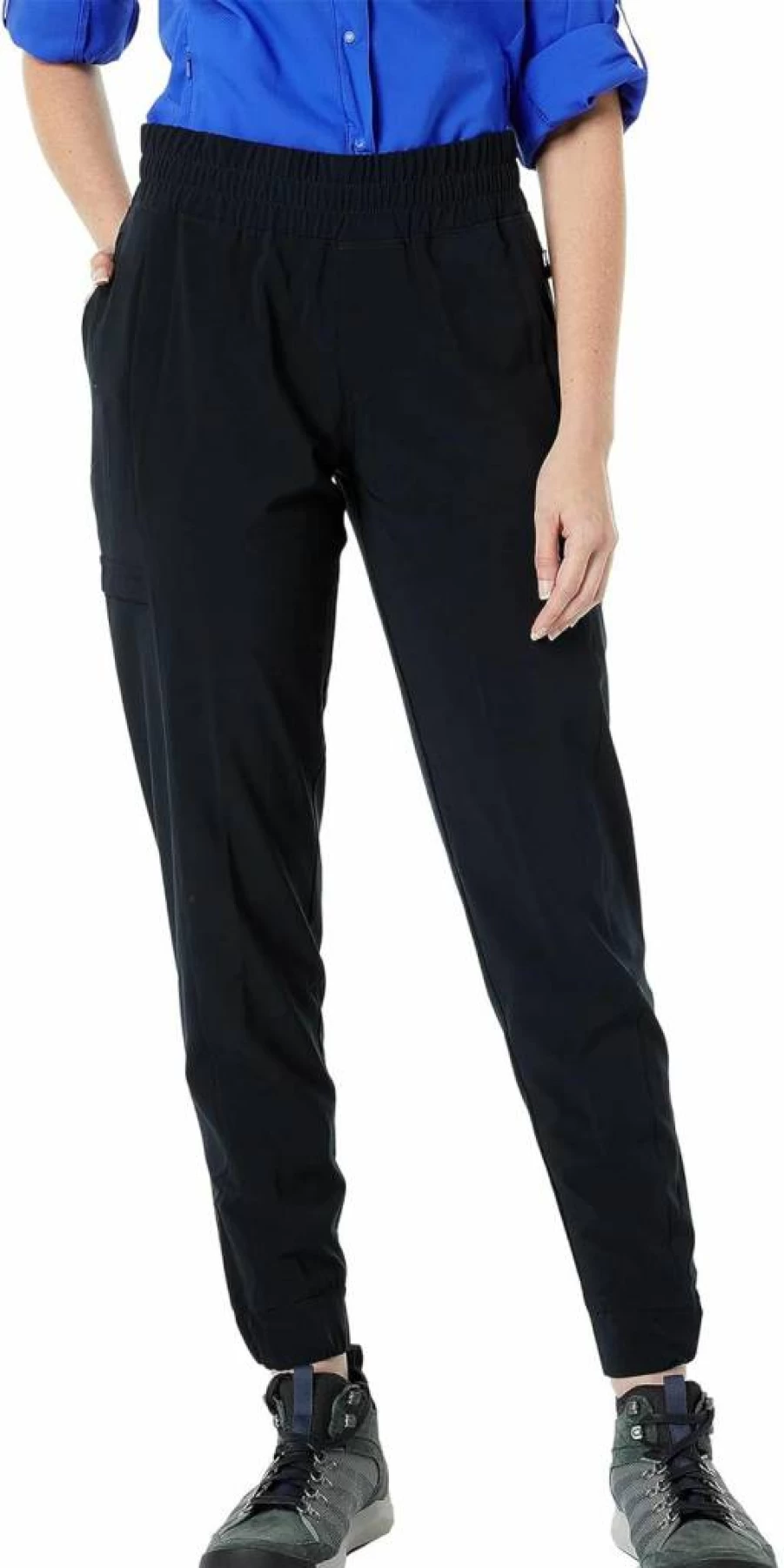 Columbia Women's Pleasant Creek Jogger Pants - Lightweight Hiking & Running Water-Resistant Joggers