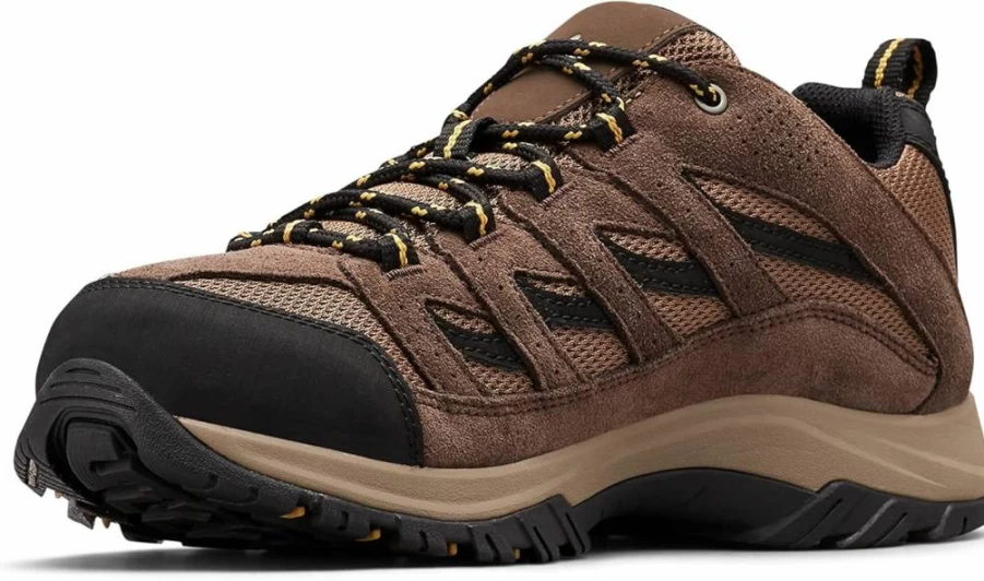 Columbia Men's Crestwood Waterproof Hiking Shoes - Lightweight Trail Footwear for Outdoor Adventures