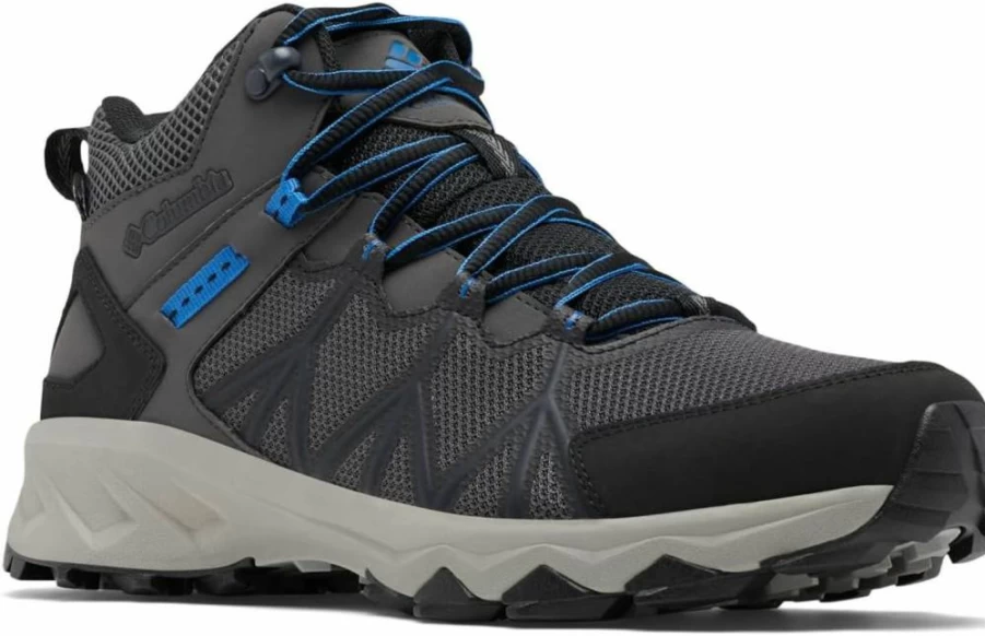 Columbia Men's PeakFreak II Mid OutDry Waterproof Hiking Shoes - Trail Grip Outdoor Trekking Boots