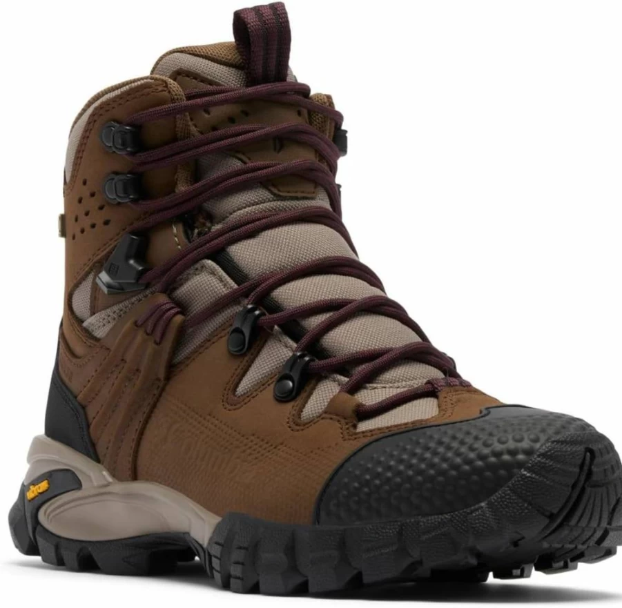 Columbia Women's Geoterra OutDry Leather Waterproof Hiking Boots for Outdoor Trekking