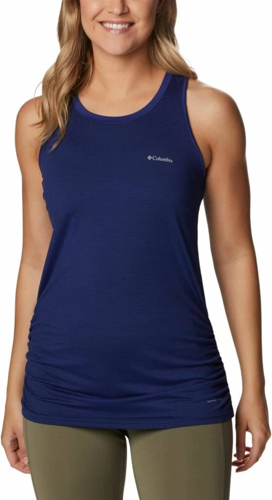 Columbia Women's Leslie Falls Tank Top - Lightweight & Breathable Activewear for Hiking & Outdoor Activities