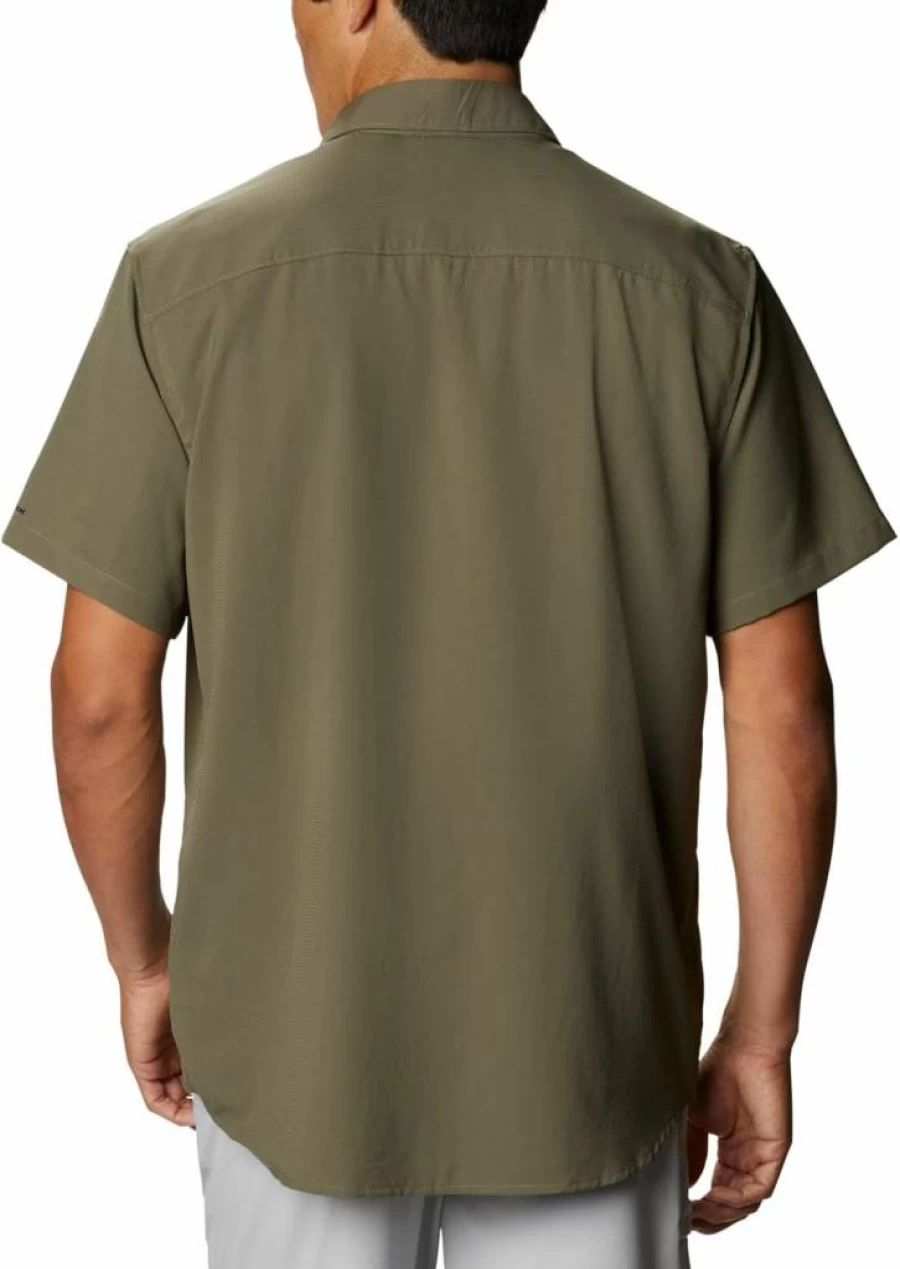 Columbia Men's Utilizer II Quick-Dry Solid Short Sleeve Shirt for Outdoor Activities