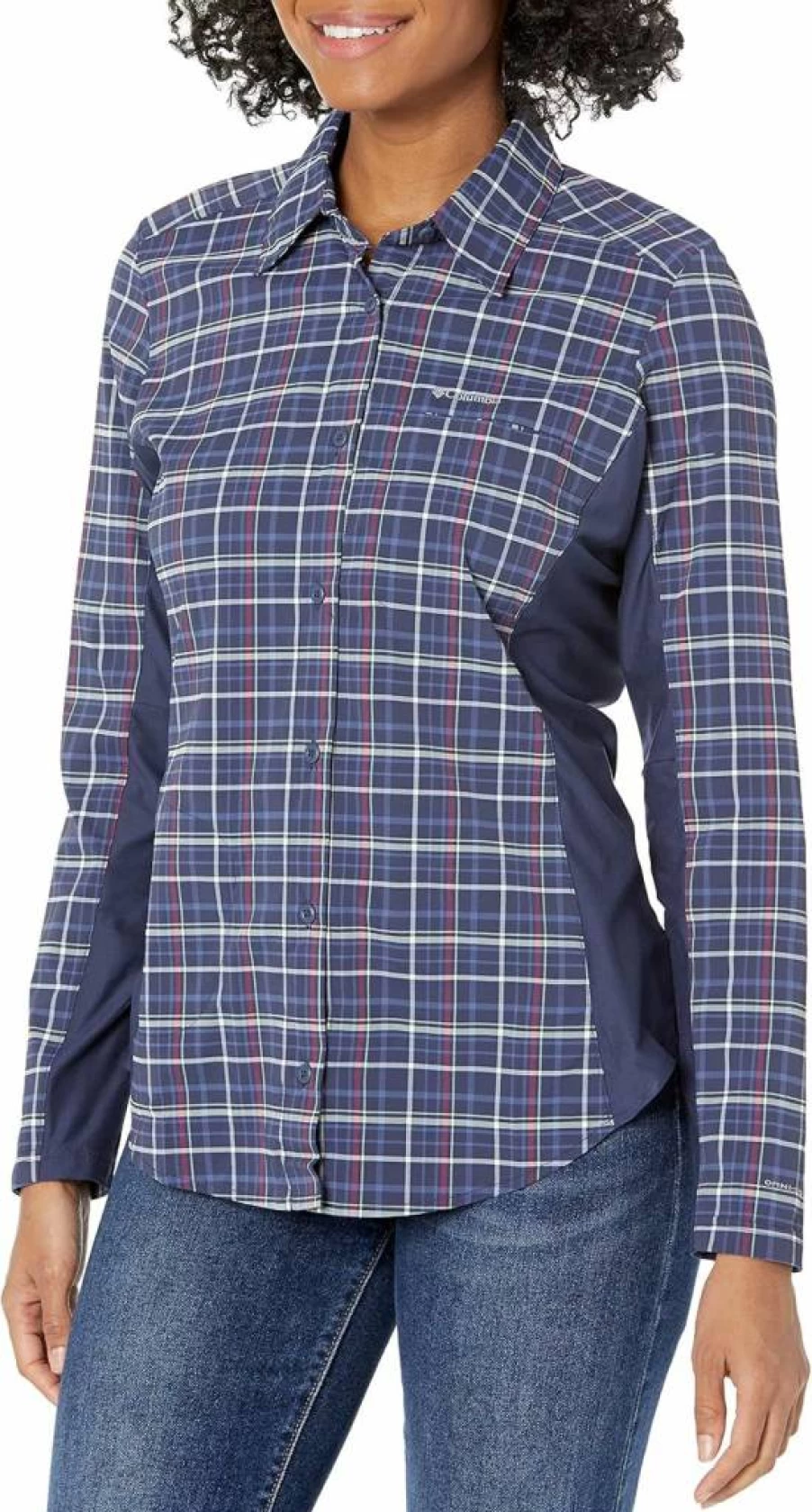Columbia Women's Claudia Ridge Long Sleeve Shirt - Lightweight, Quick-Dry Hiking & Outdoor Top