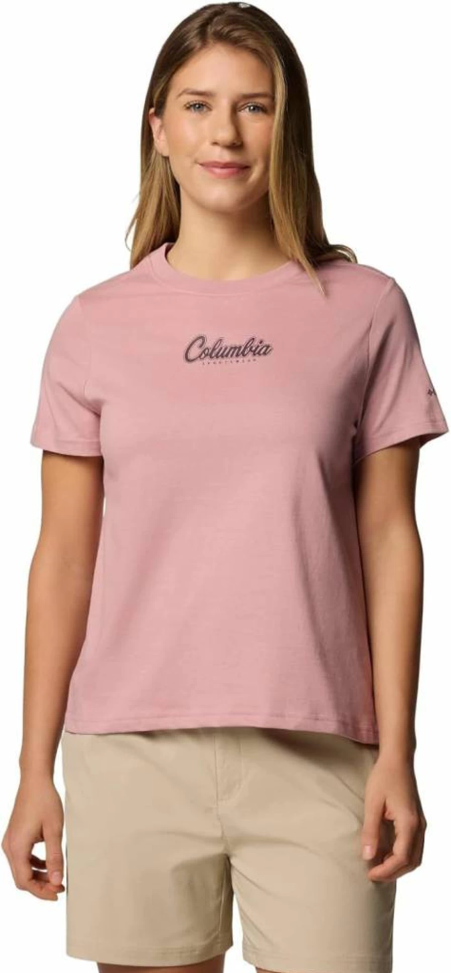 Columbia Women's Rolling Bend Graphic Short Sleeve T-Shirt - Comfortable & Stylish Outdoor Activewear