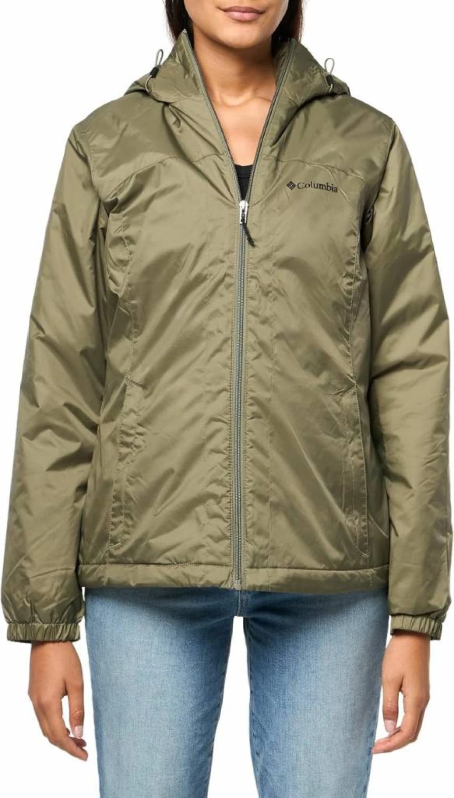 Columbia Women's Switchback II Fleece Lined Jacket - Warm Sherpa Lined Outdoor Coat for Hiking & Winter