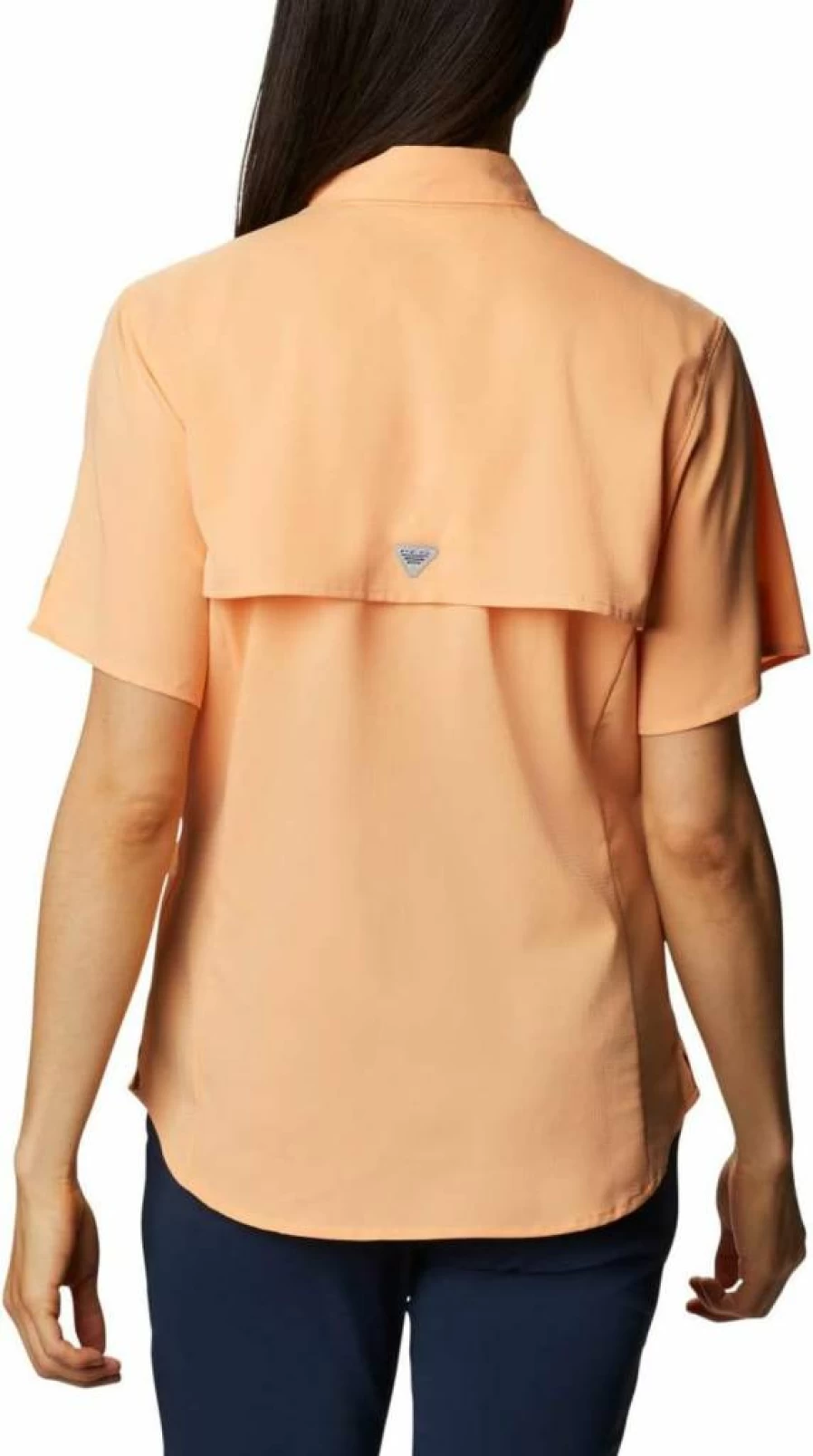 Columbia Women's Tamiami II Short Sleeve Shirt - Lightweight, Quick-Dry, UPF Sun Protection, Medium, Juice Color