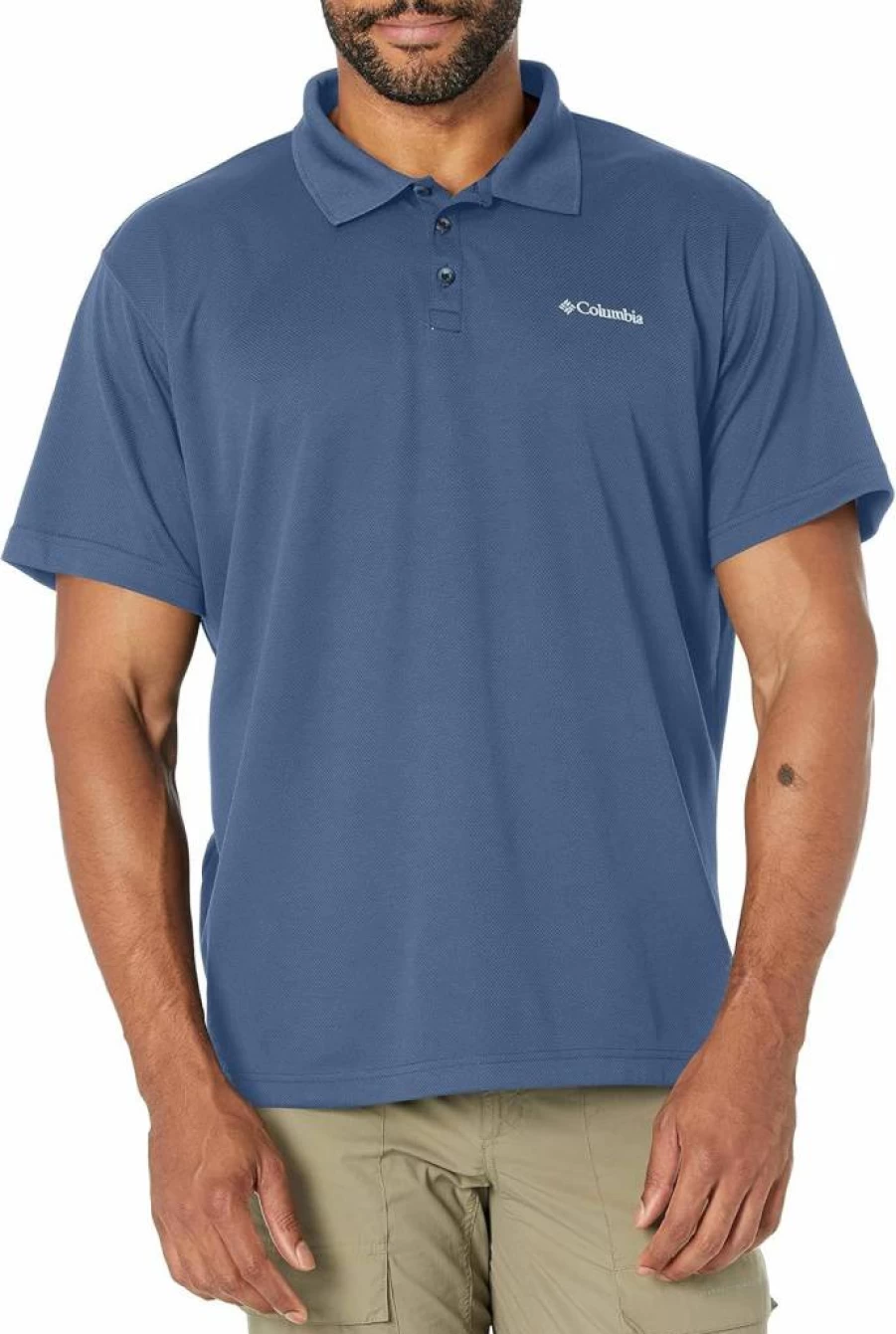 Columbia Men's Utilizer Polo Shirt - Moisture-Wicking, Quick-Dry Performance Top for Outdoor & Casual Wear