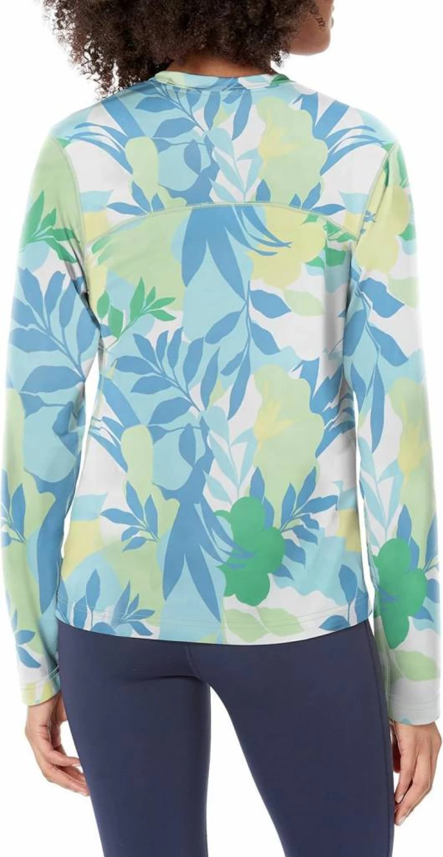 Columbia Women's Long Sleeve Printed T-Shirt - SummerDry Moisture Wicking Quick Dry Tee