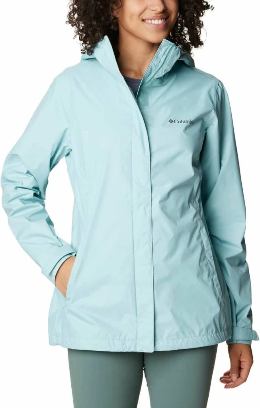 Columbia Women's Arcadia II Jacket - Waterproof Raincoat, Lightweight Outdoor Windbreaker, Breathable Hiking Coat