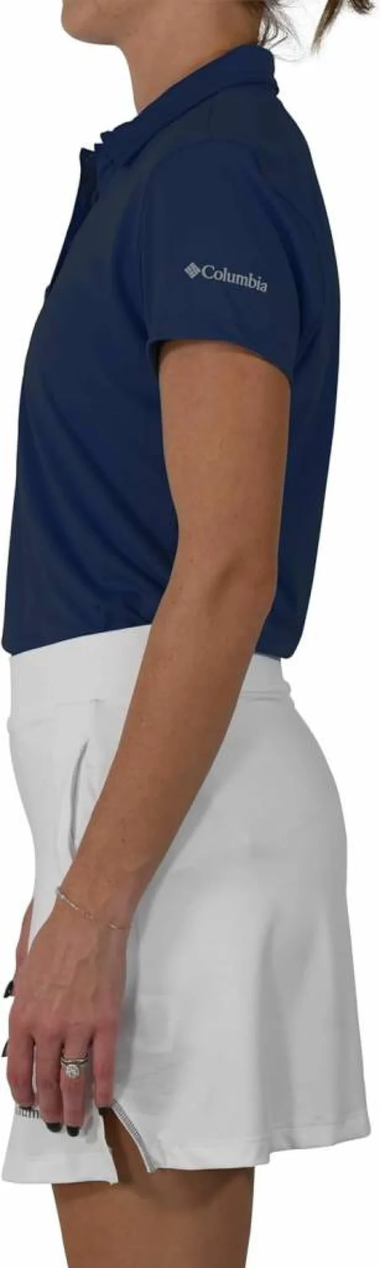 Columbia Women's Omni-Wick Breathable Golf Polo Shirt - Moisture-Wicking Short Sleeve Top for Comfort & Performance