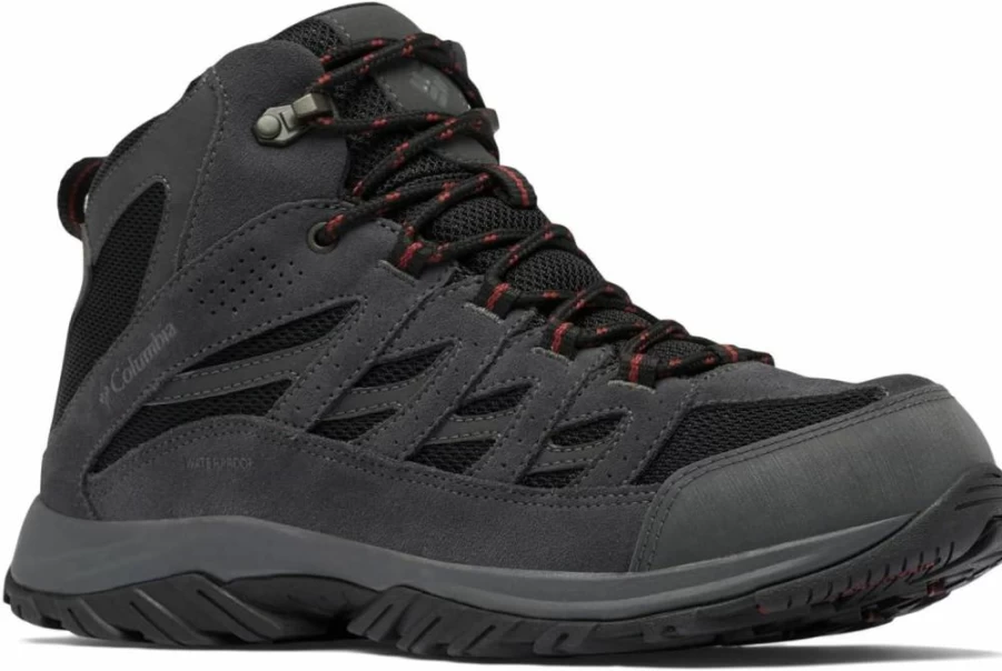 Columbia Men's Crestwood Mid Waterproof Hiking Boots - First Generation Outdoor Trekking Shoes