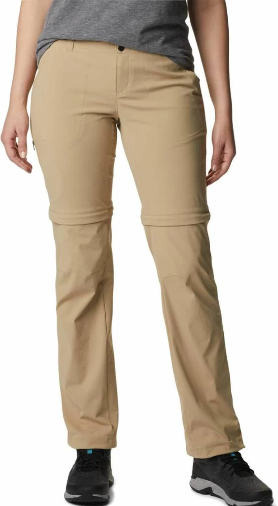 Columbia Women's Saturday Trail II Convertible Pants - Lightweight, Water-Resistant Hiking Pants with Zip-Off Legs