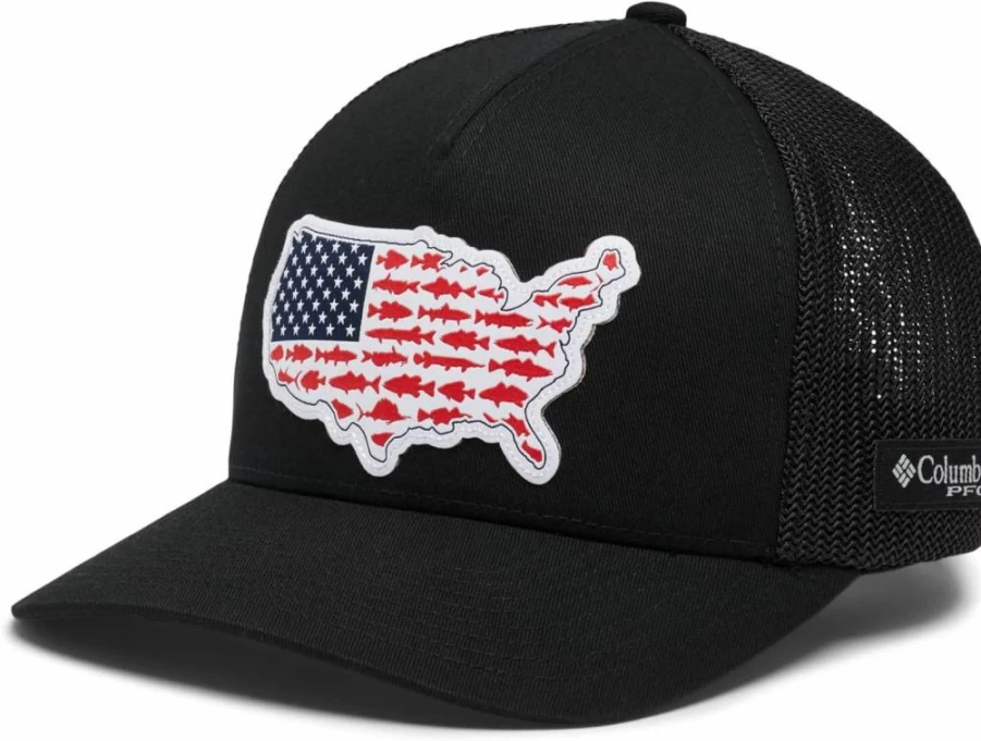 Columbia PFG Tripper Mesh Cap - Lightweight Fishing Hat with UPF Sun Protection